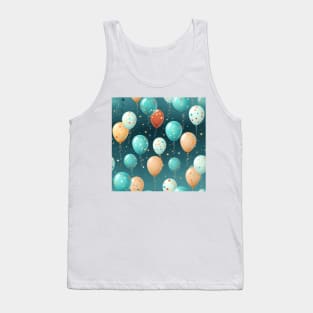 Happy Birthday Party Celebration Pattern 6 Tank Top